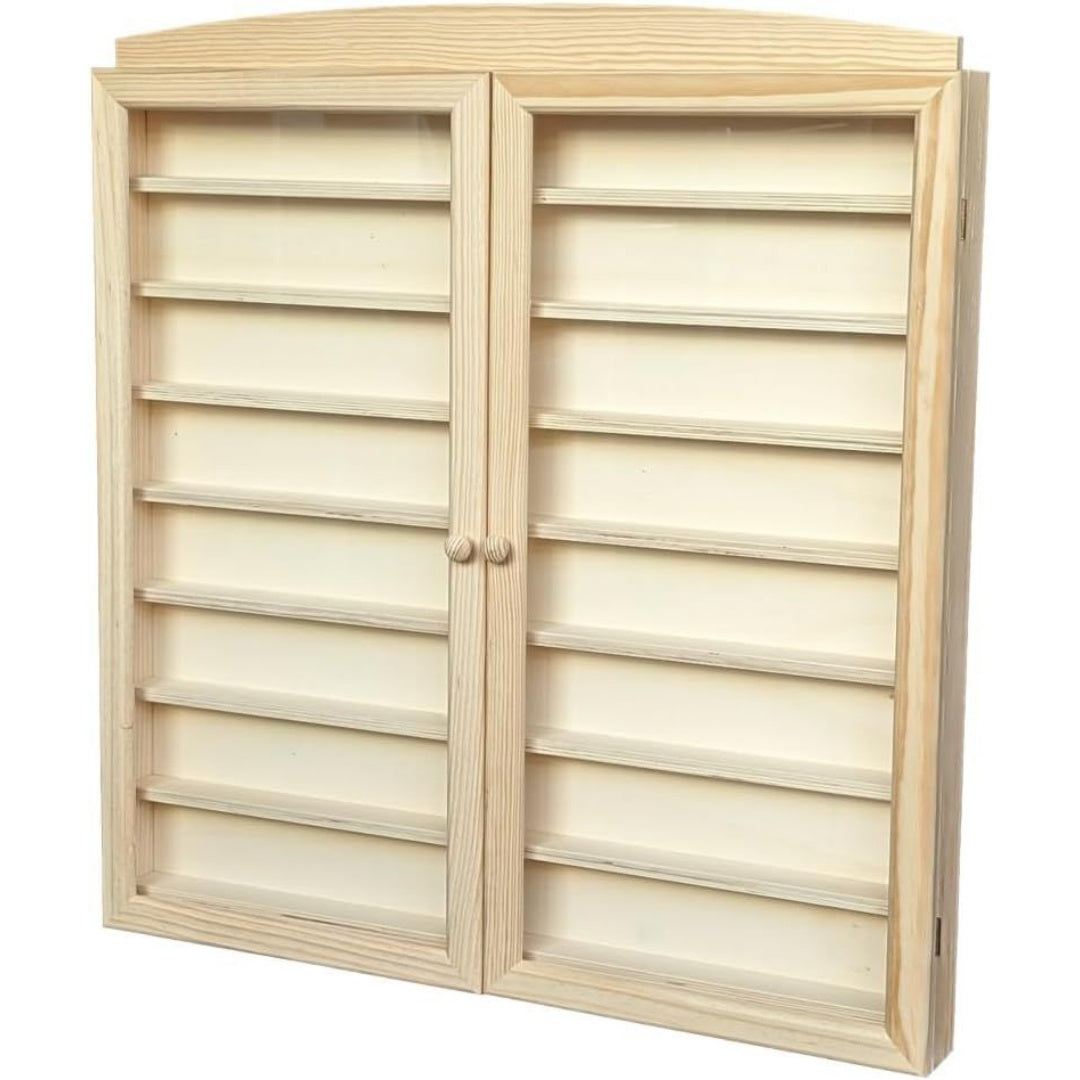 Une silhouette equilibree pour ce bibliotheque avec portes, avec etageres, teinte naturel et bois naturel