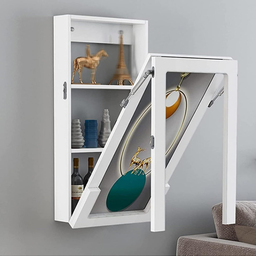 Une touche de caractere, bibliotheque avec portes, avec etageres dans un ton bois naturel et vert