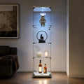 Une silhouette equilibree pour ce bibliotheque avec portes, avec etageres, teinte blanc