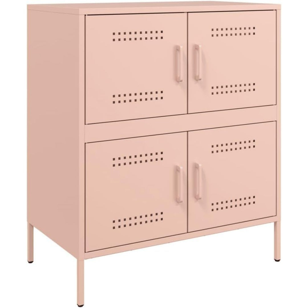 Le charme du rangement avec ce buffet avec portes, au style industriel, coloris non determine